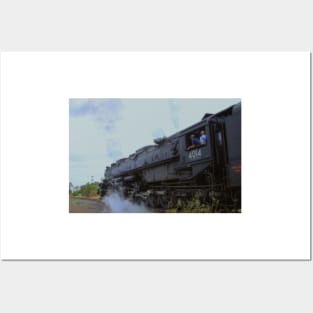 Big Boy 4014 2021 Come Back with smoke and steam!! Posters and Art